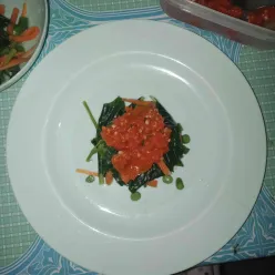 Salad Sehat Bayam Pedas #IMYEkstraPoin