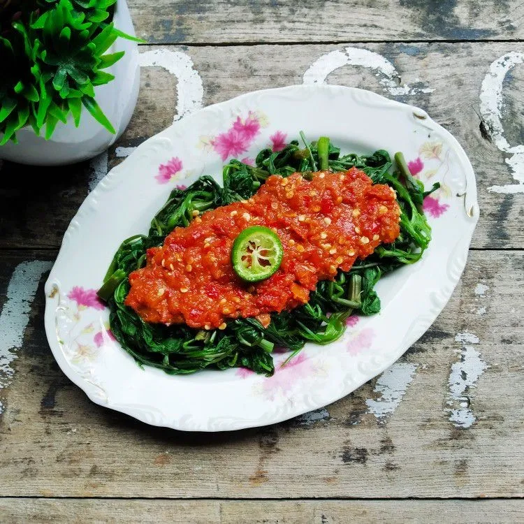 Step 5 Plecing Kangkung