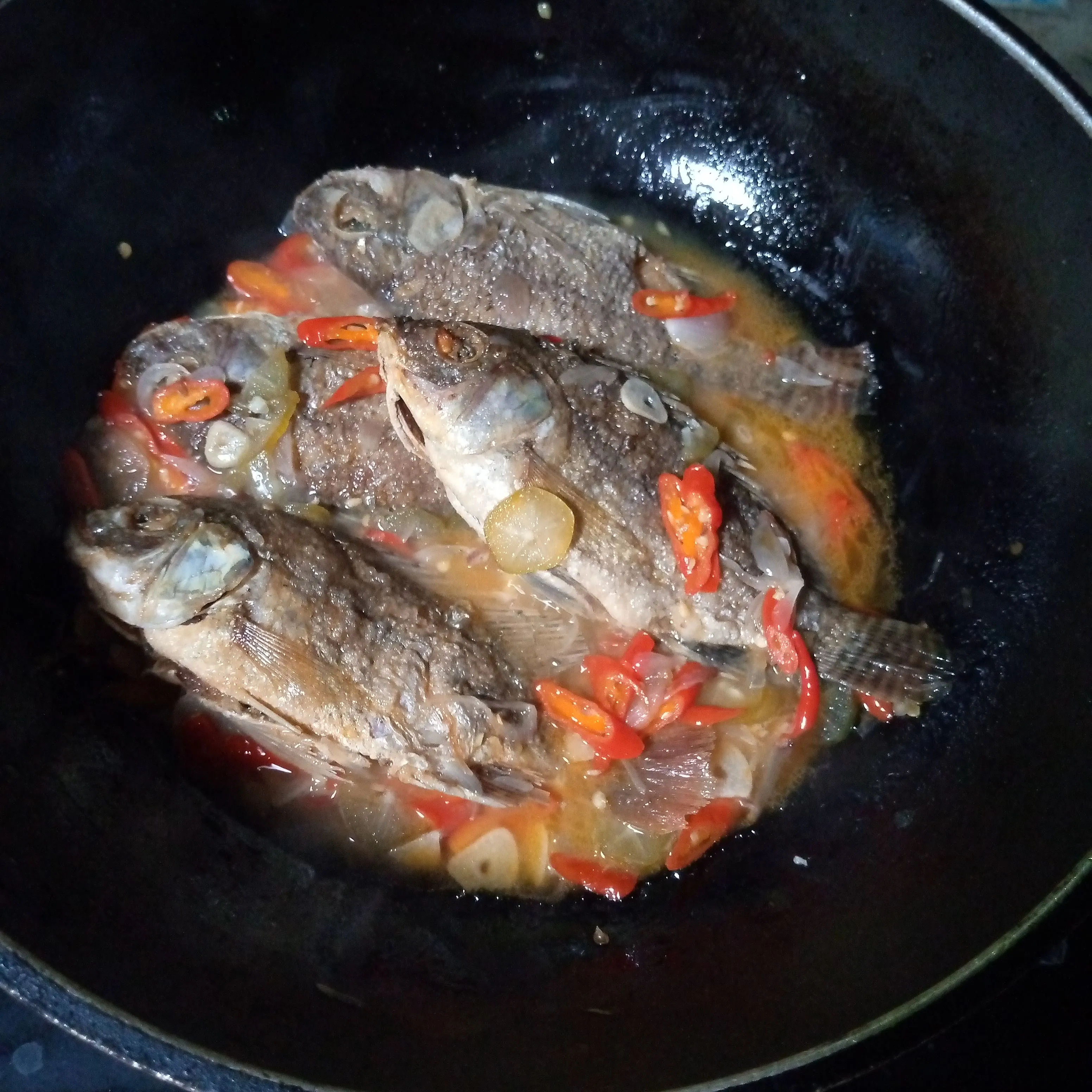 Step 6 Tumis Ikan Nila Belimbing Wuluh