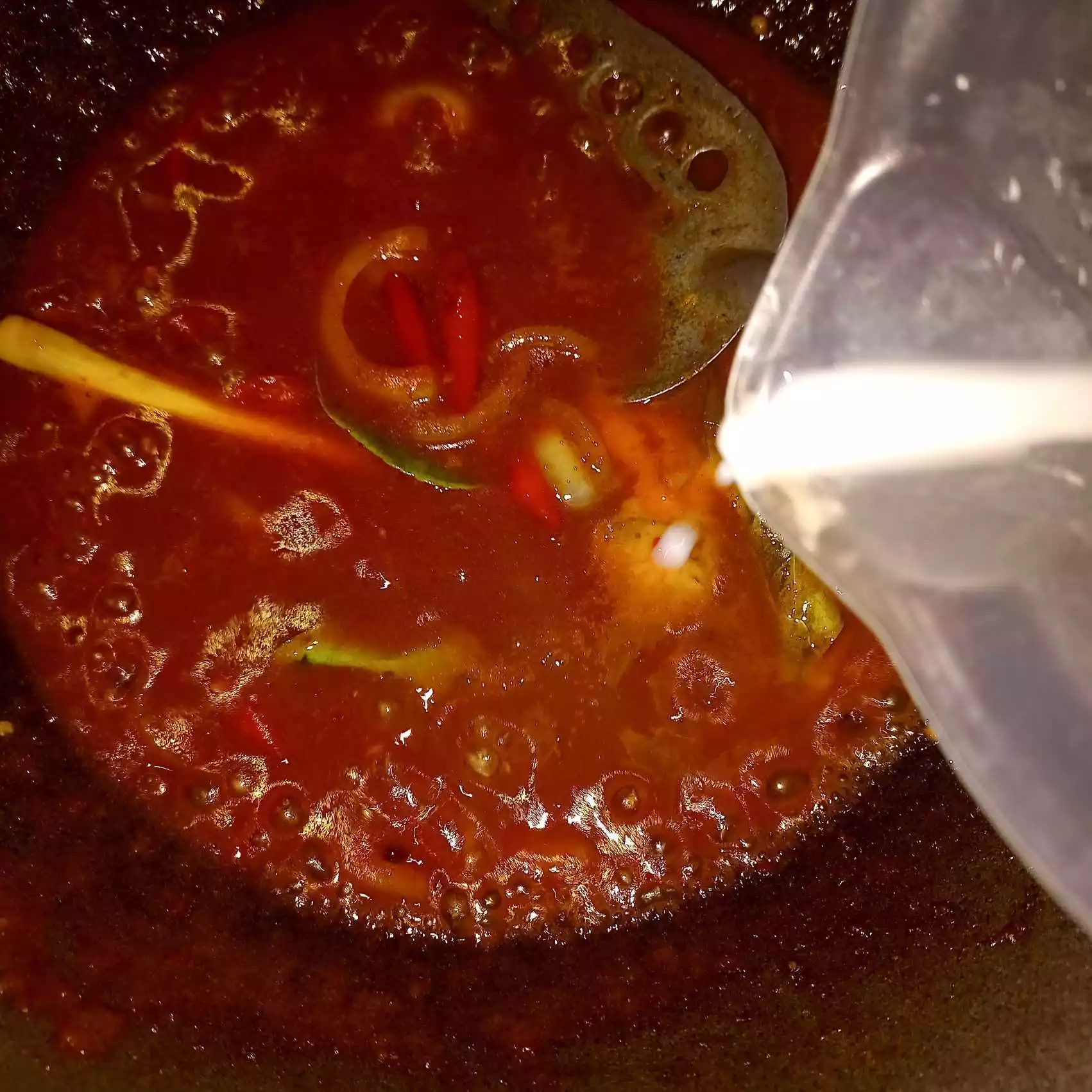 Step 7 Ikan Nila Saus Padang