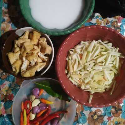Step 1 Lodeh Tahu Kates