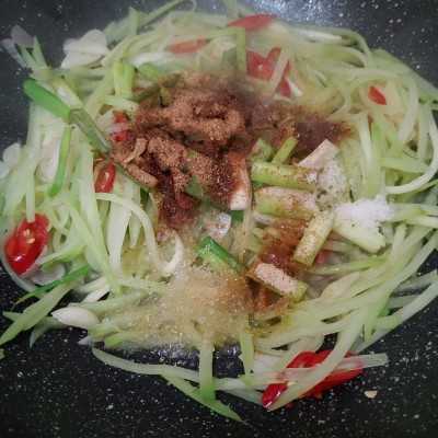 Step 5 Tumis Labu Siam