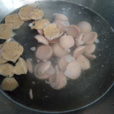 Step 1 Sup Jagung Sosis