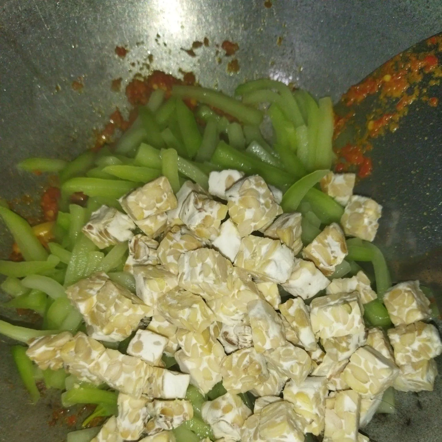 Step 7 Lontong Sayur Lodeh Labu Siam