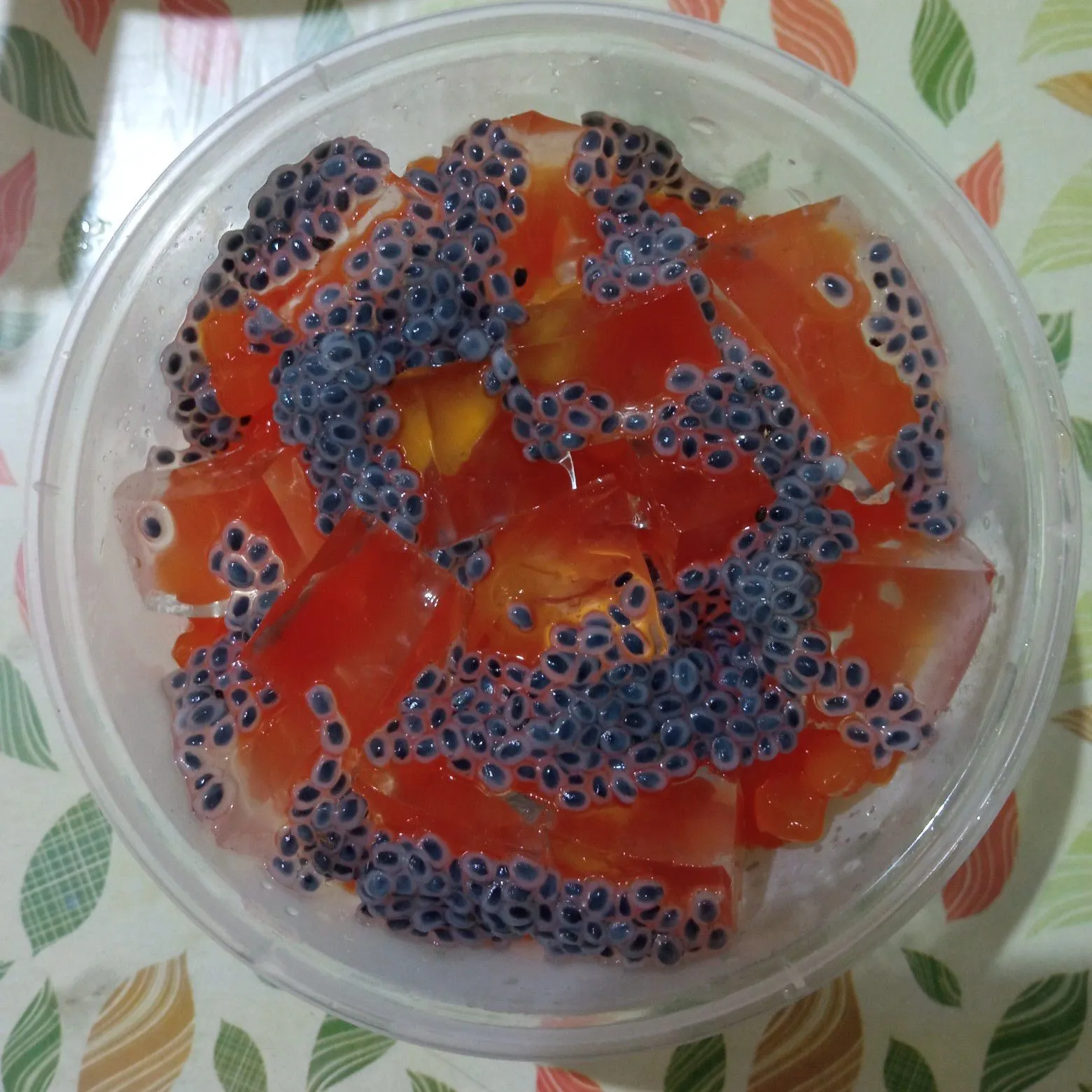 Step 7 Sago Mango Creamy