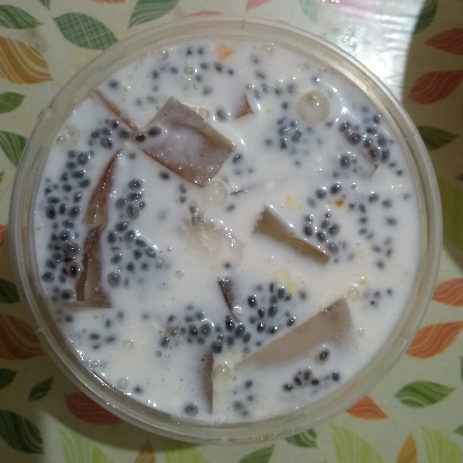 Step 8 Sago Mango Creamy