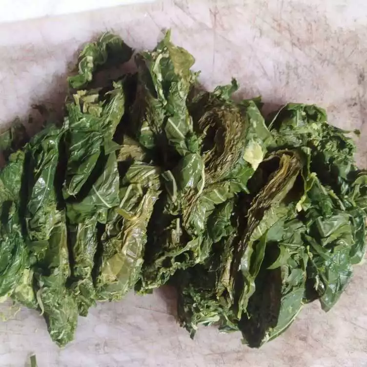 Step 1 Daun Singkong Santan
