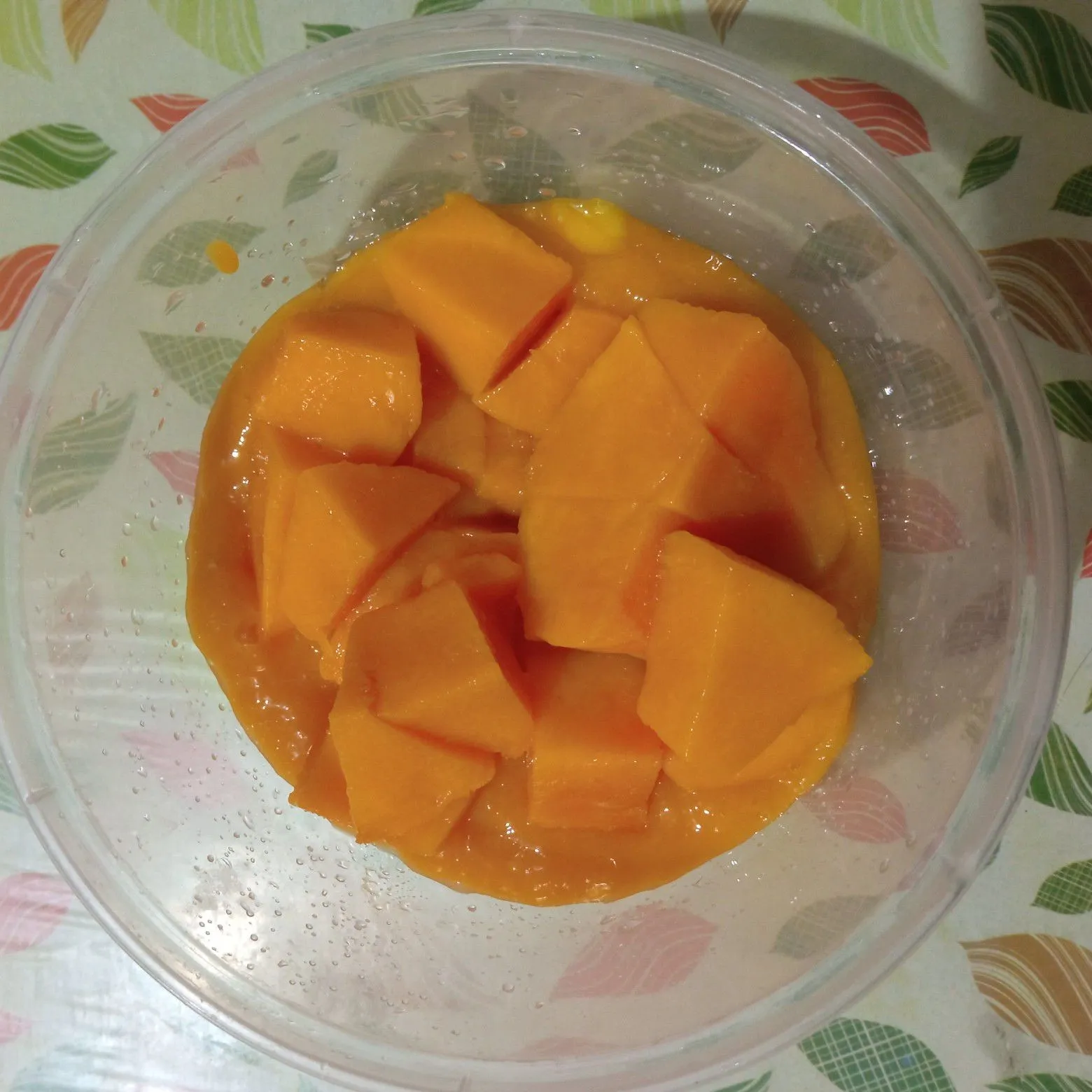 Step 5 Sago Mango Creamy