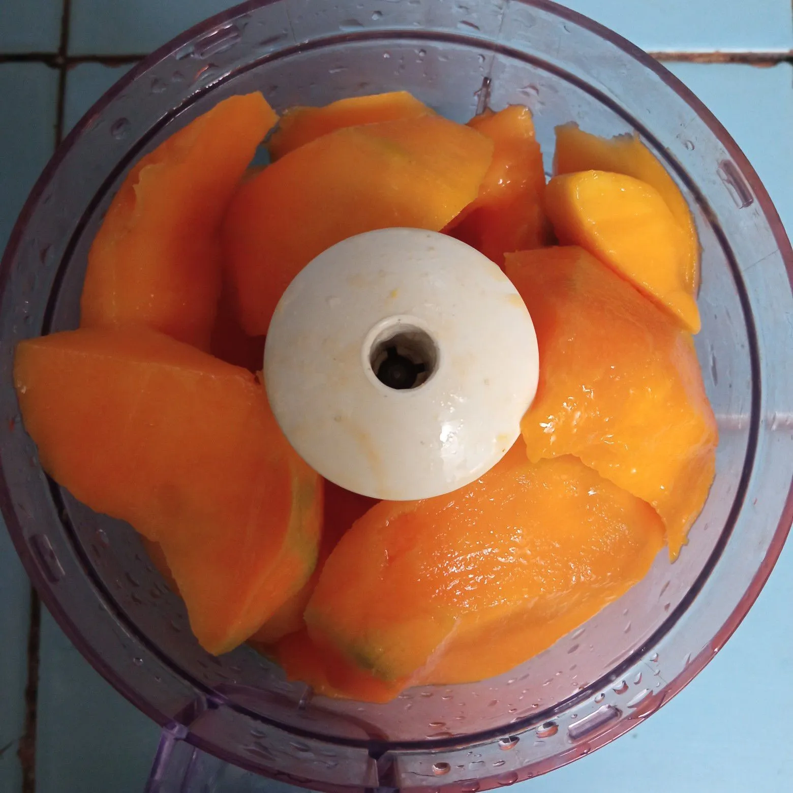 Step 1 Sago Mango Creamy