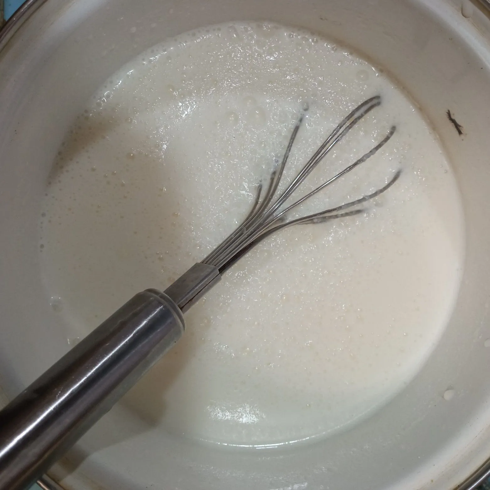 Step 4 Sago Mango Creamy