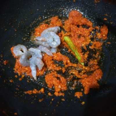 Step 5 Pasta Udang