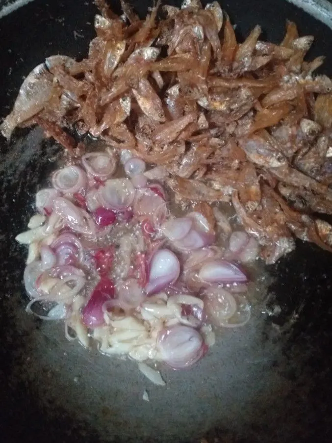Step 2 Ikan Kering Tempe Kuncar
