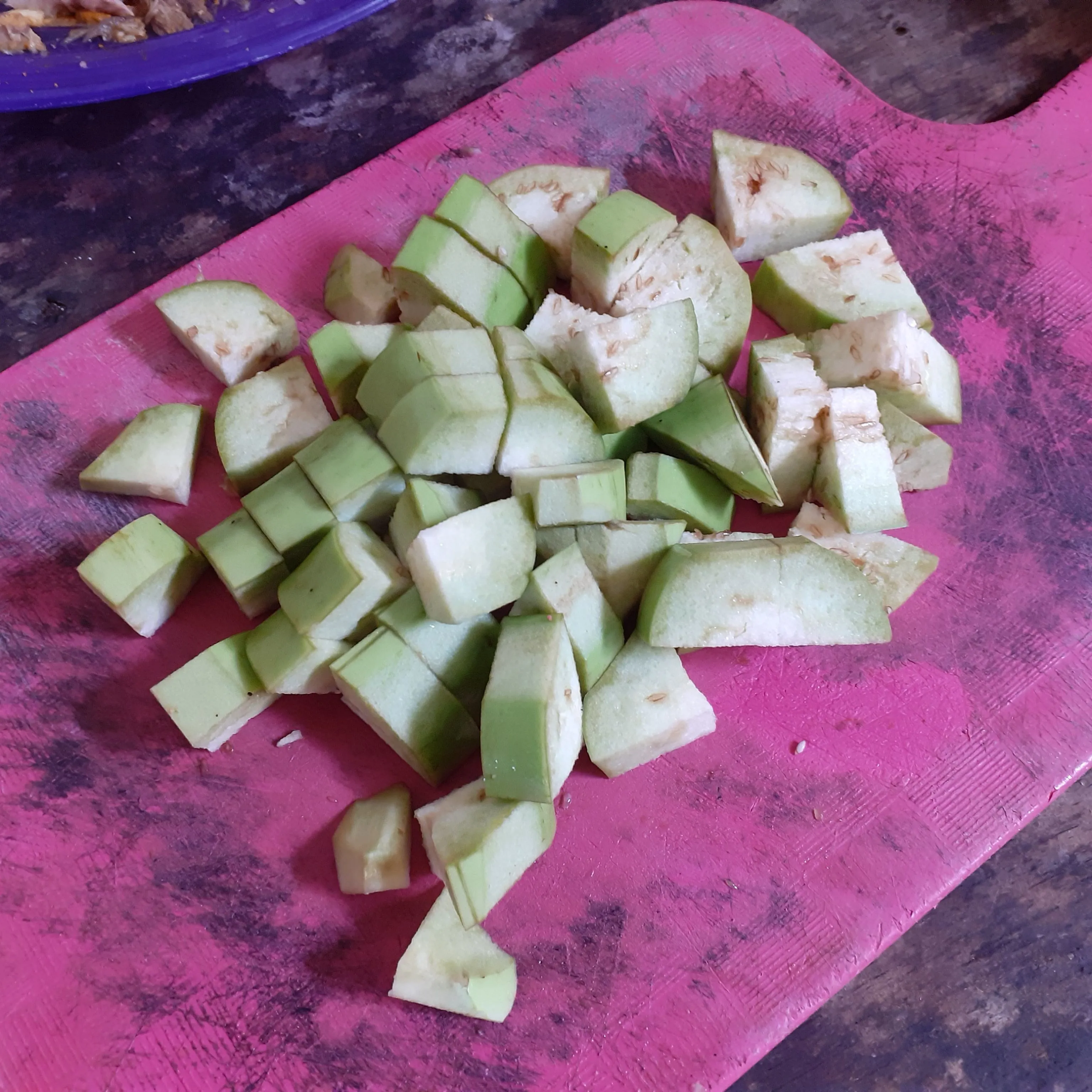 Step 1 Tumis Terong Tongkol Suwir