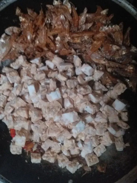 Step 5 Ikan Kering Tempe Kuncar