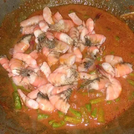 Step 3 Udang Tahu Masak Balado
