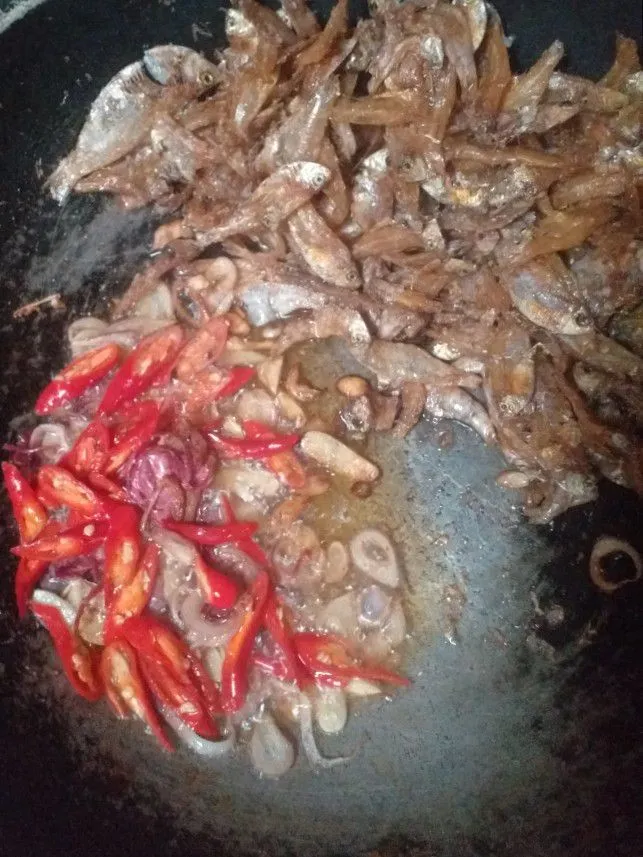 Step 3 Ikan Kering Tempe Kuncar
