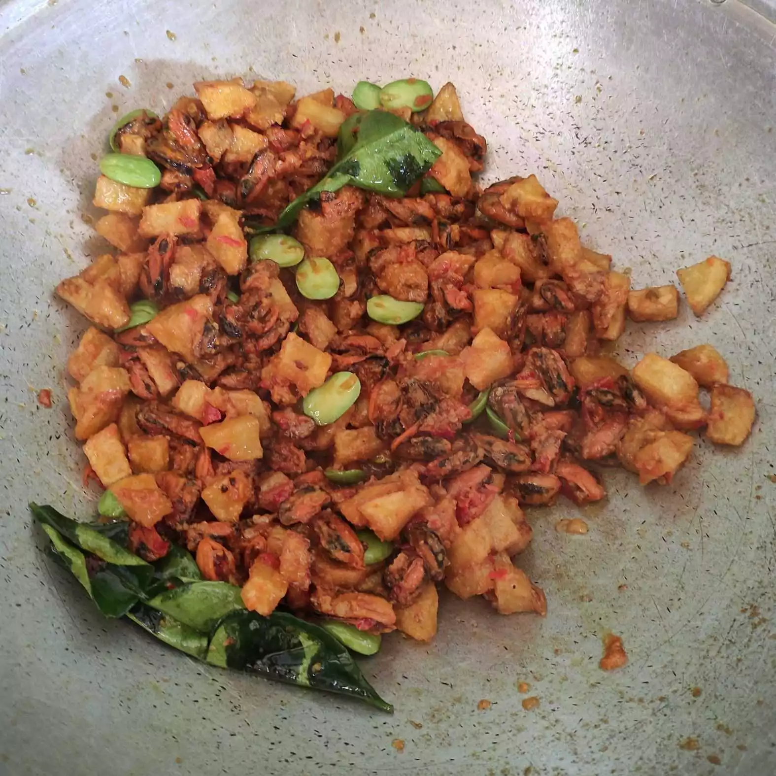 Step 7 Kerang Bumbu