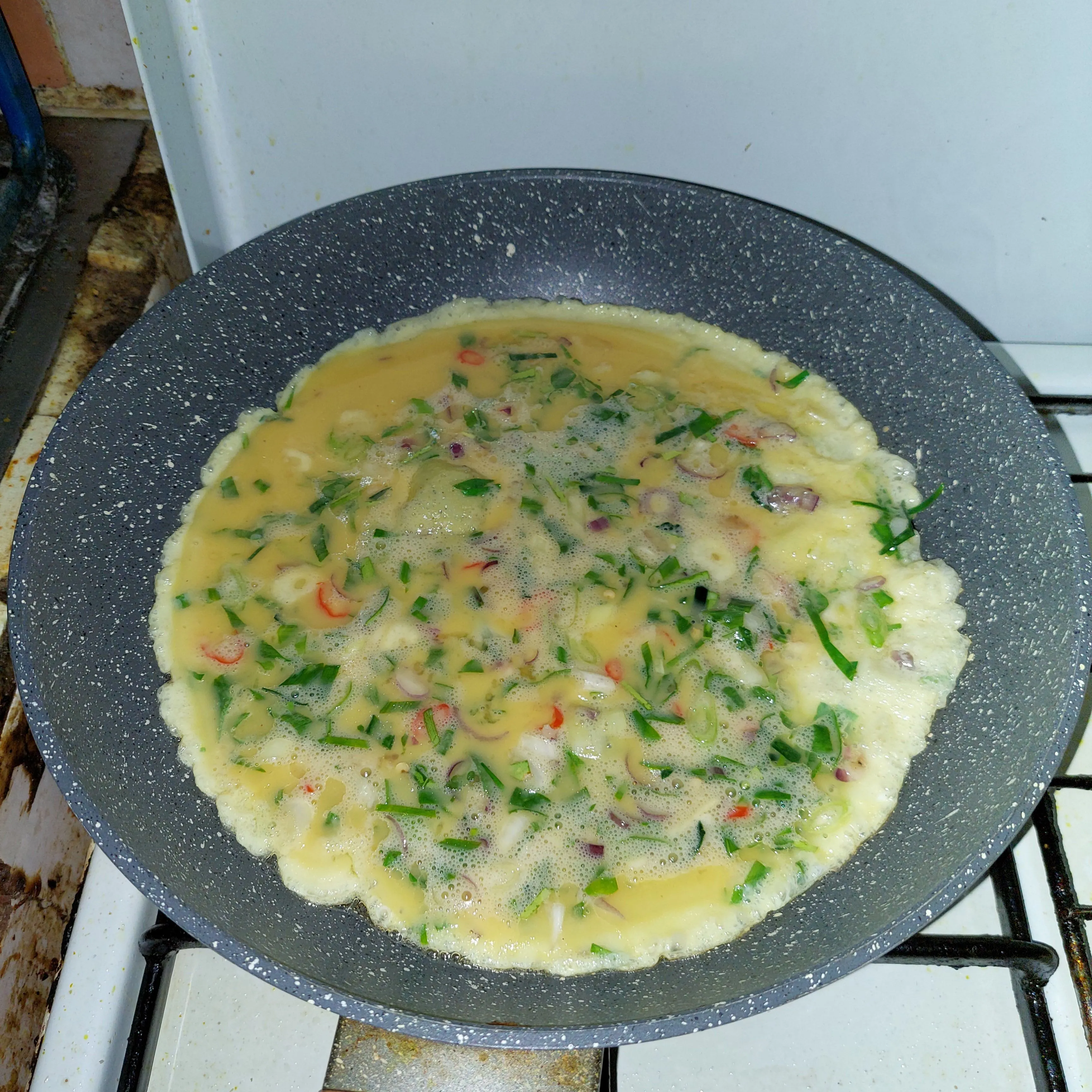 Step 6 Telur Dadar Aroma Daun Jeruk