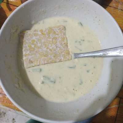 Step 4 Tempe Goreng Tepung Renyah