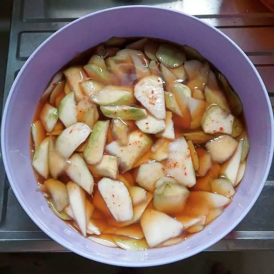 Step 9 Asinan Buah Mangga