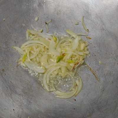 Step 1 Tumis Daging Kentang Buncis