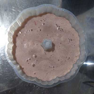 Step 7 Strawberry Milk Cheese Pudding