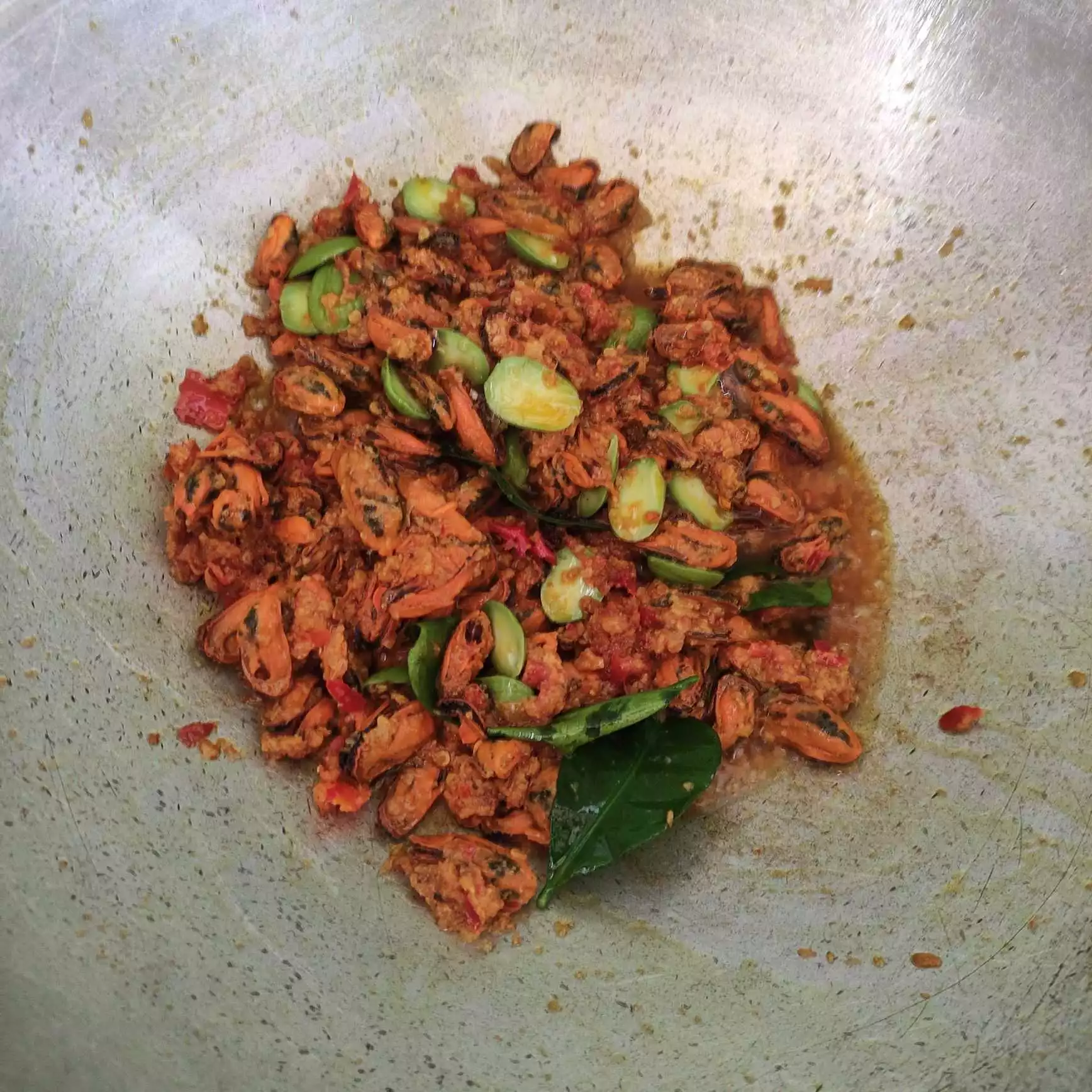 Step 6 Kerang Bumbu