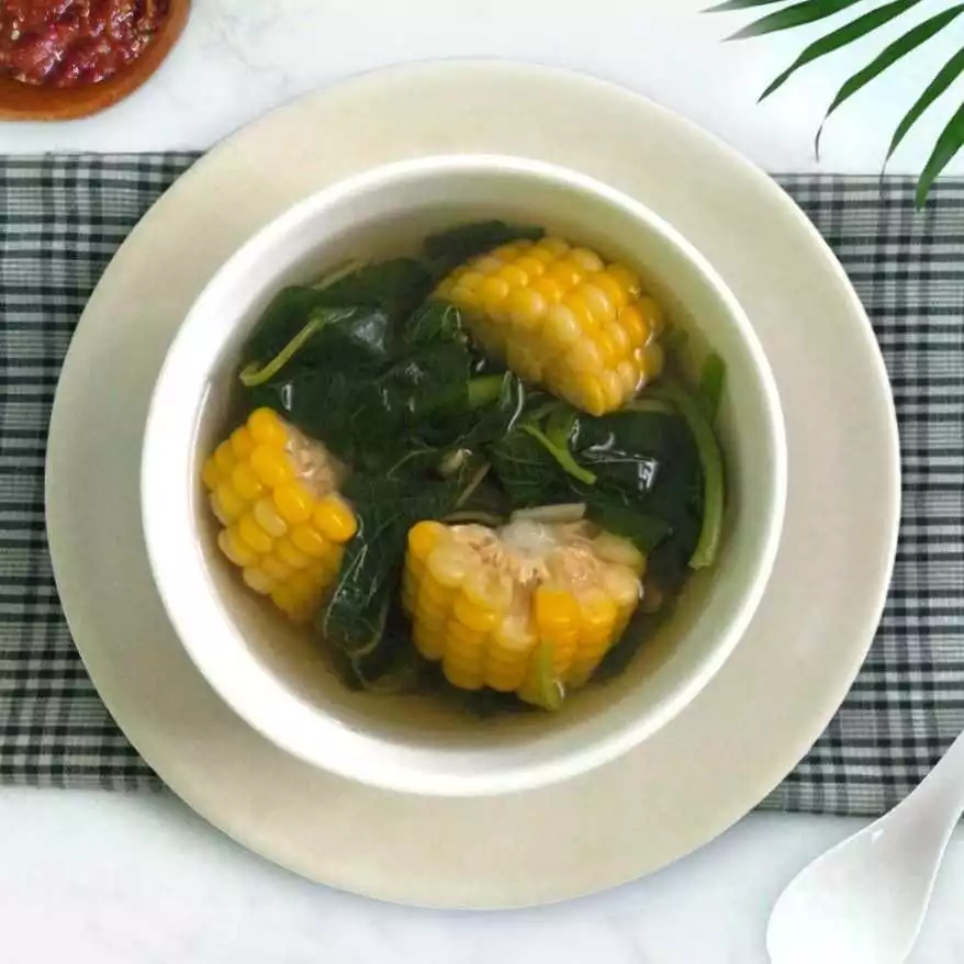 Step 5 Sayur Bening Bayam Kencur