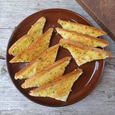 Step 7 Garlic Bread Roti Tawar