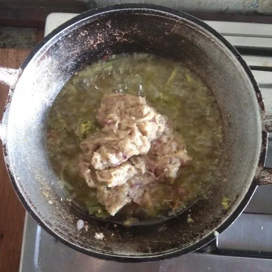 Step 8 sambal Cabe Hijau