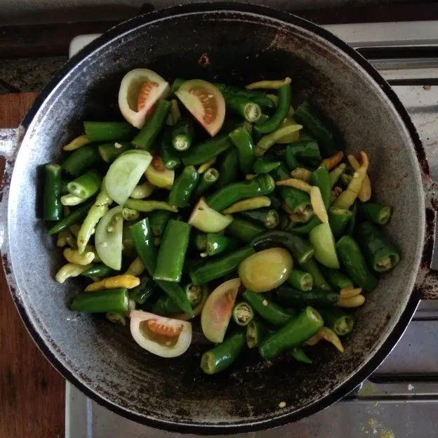 Step 5 Sambal Ijo Cumi