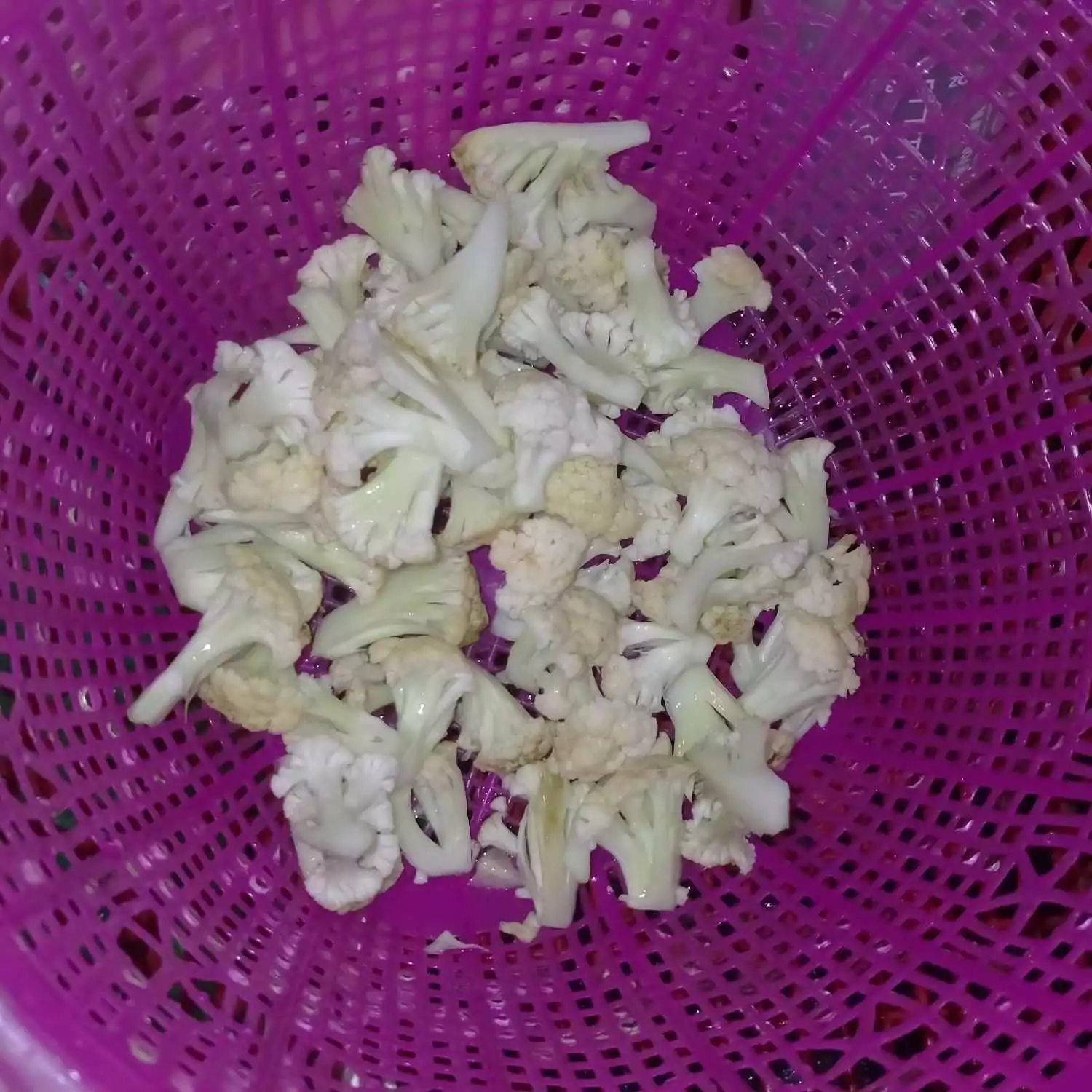 Step 1 Kembang Kol Asam Manis