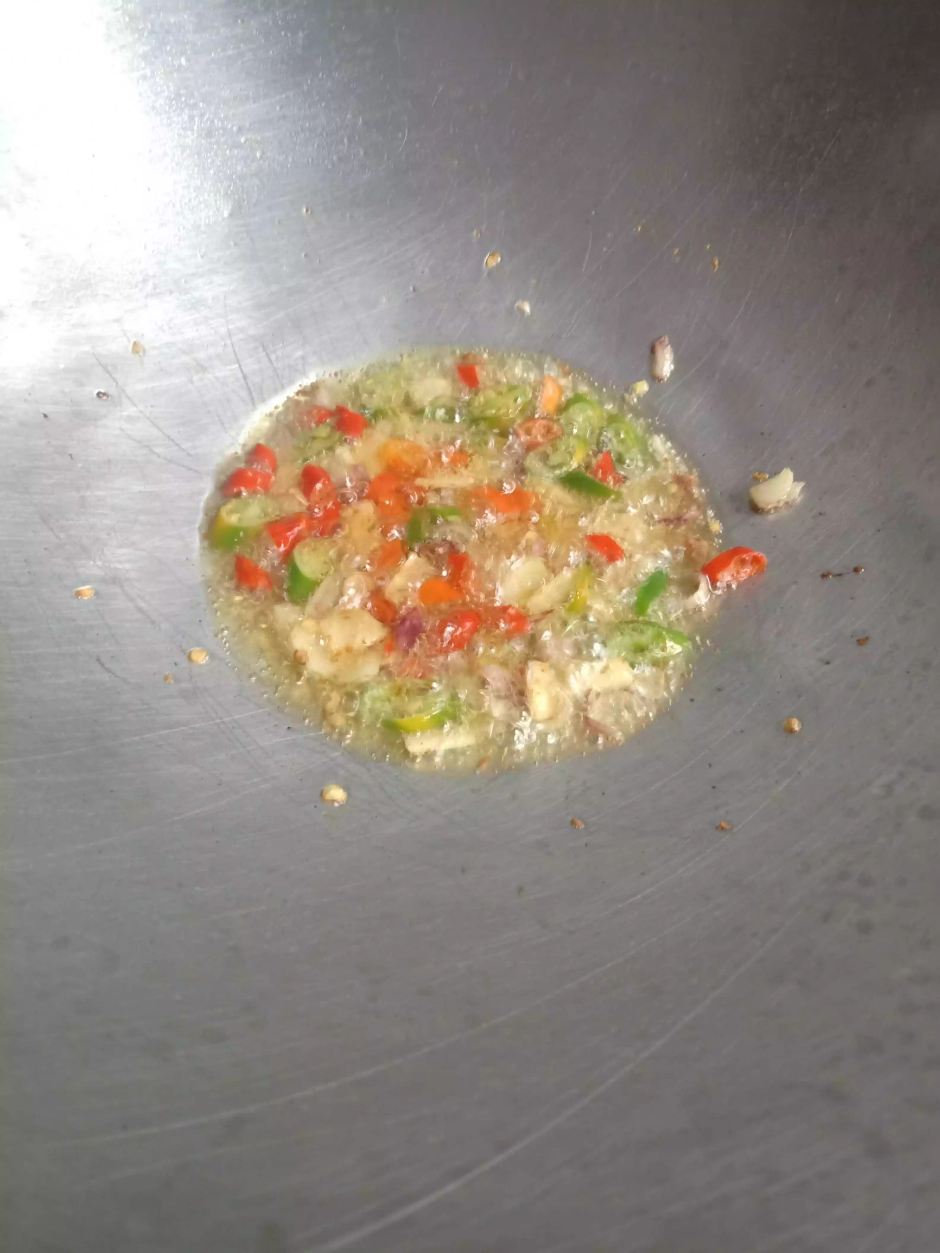 Step 3 Tumis Oyong