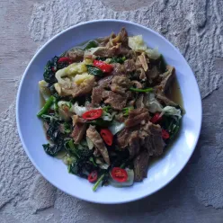 Tumis Daging dan Sayur