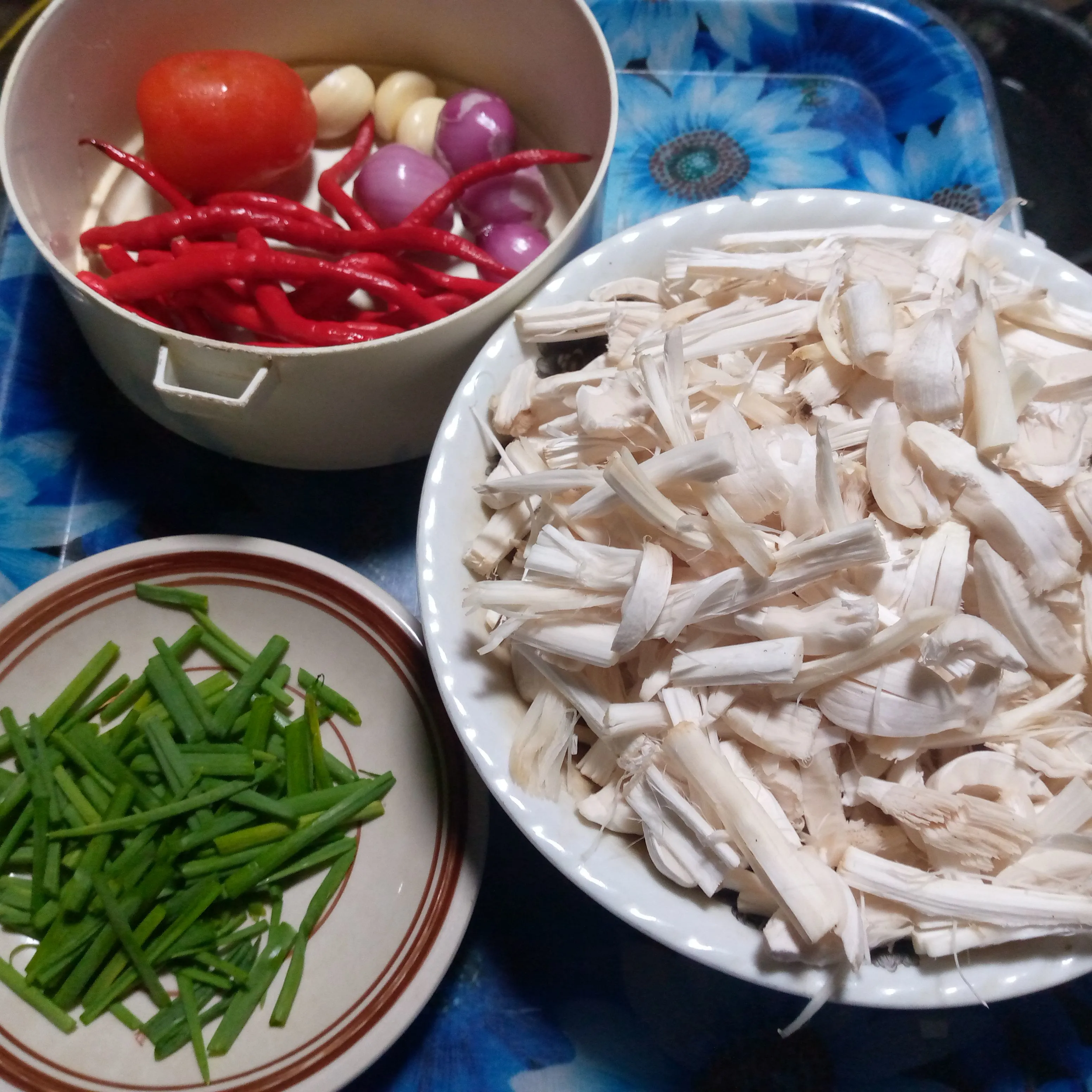 Step 1 Sambal Jamur Tiram