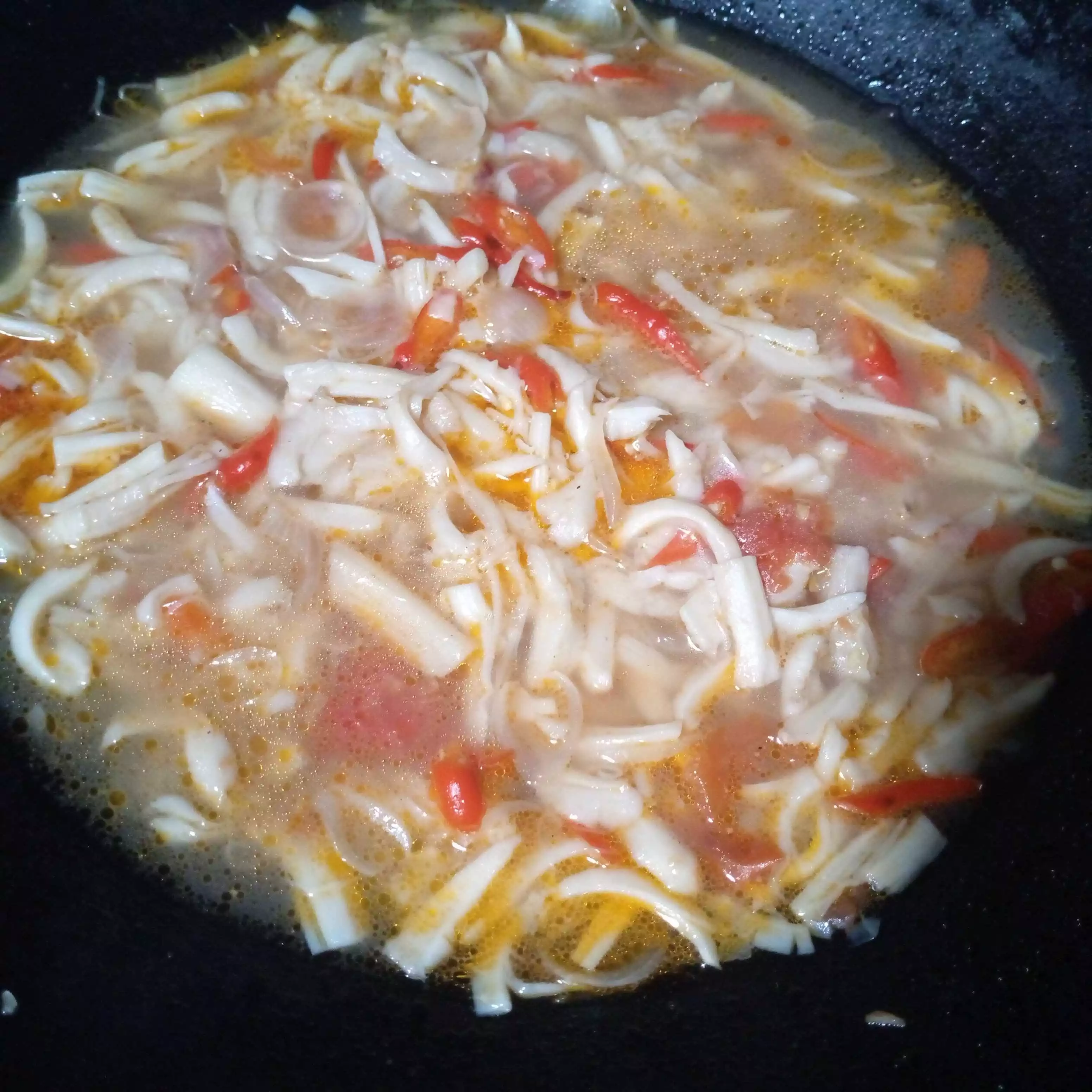 Step 6 Tumis Berkuah Jamur Tiram