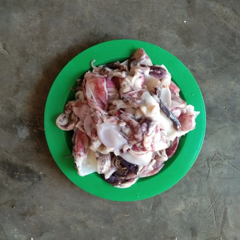 Step 1 Sambal Ijo Cumi