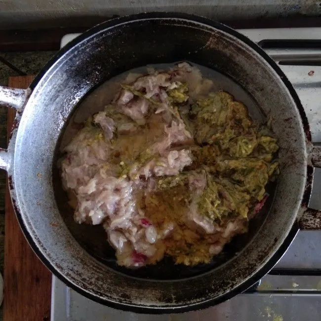 Step 7 Sambal Ijo Cumi