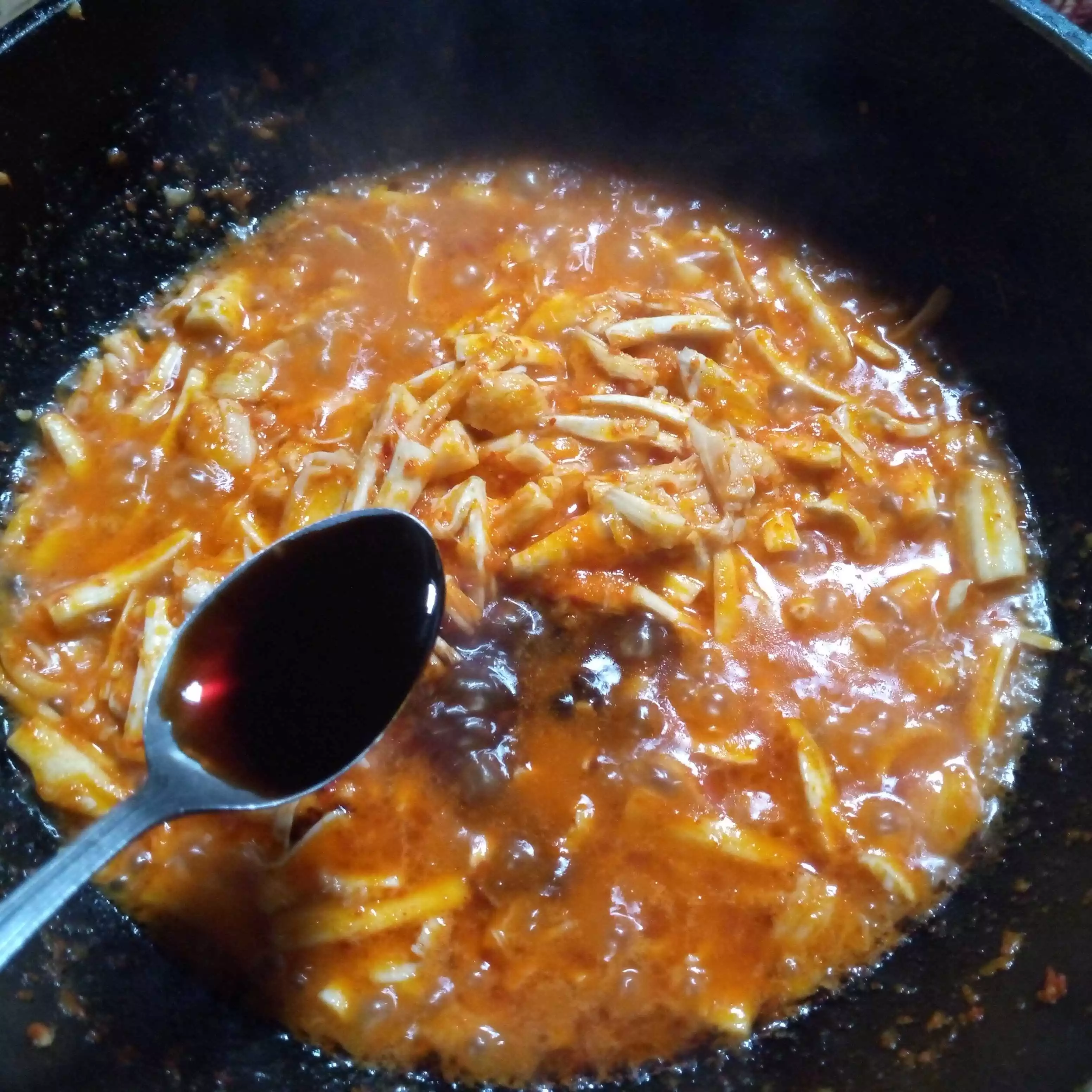 Step 5 Sambal Jamur Tiram
