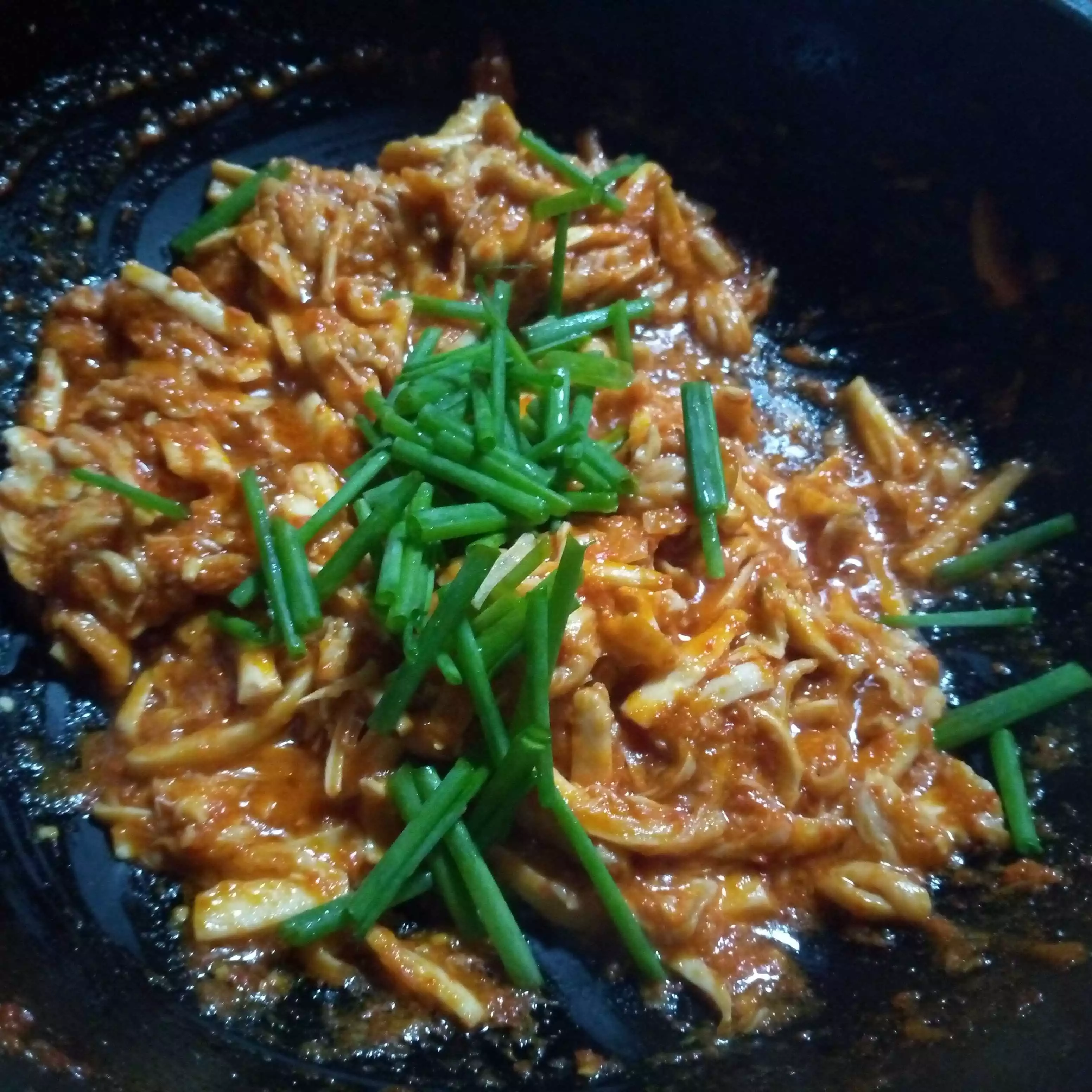 Step 6 Sambal Jamur Tiram