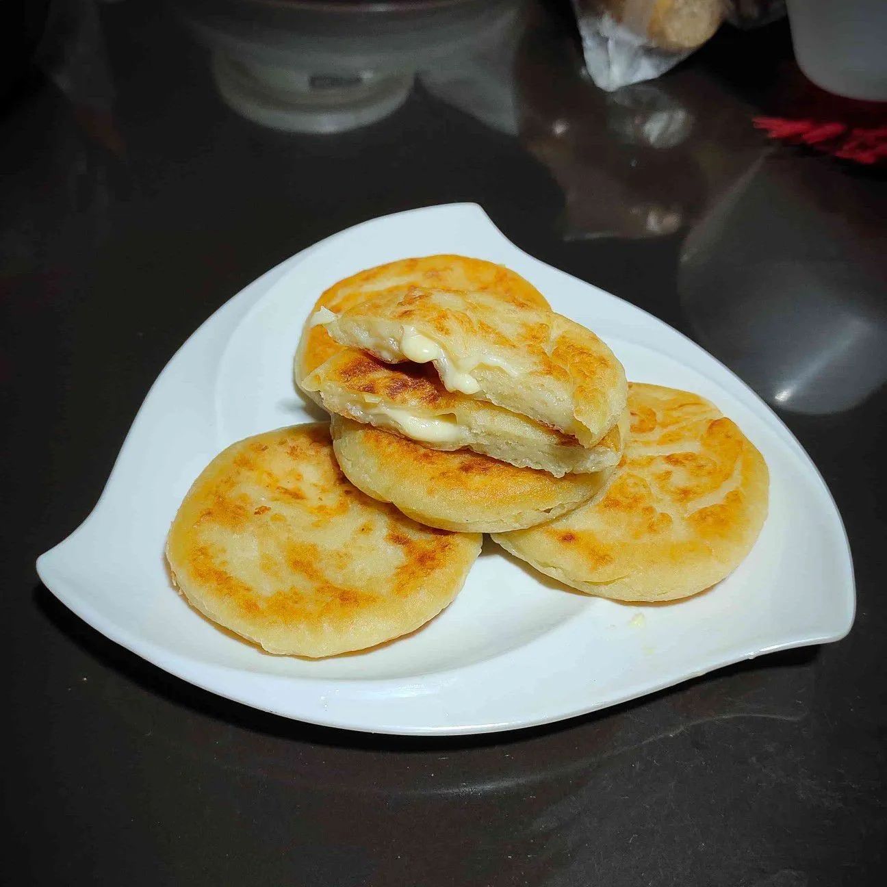 Potato Pancakes Melt