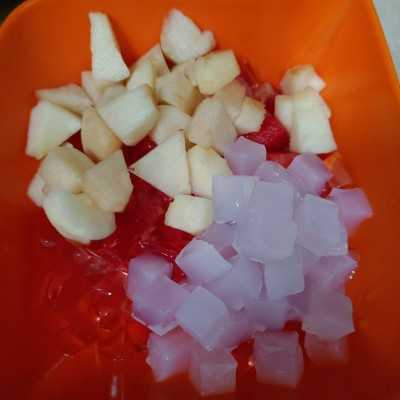Step 2 Salad Buah Yoghurt
