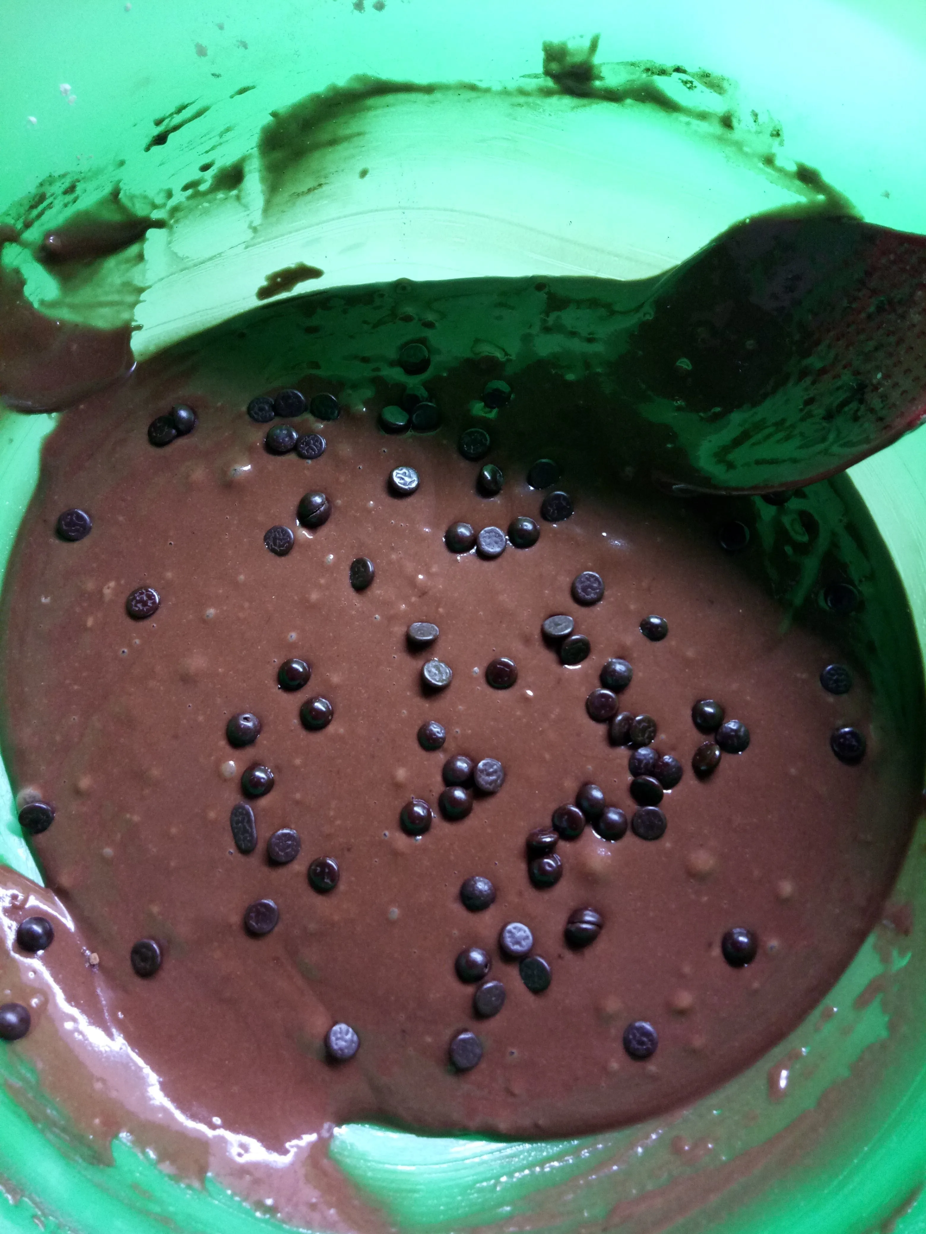 Step 4 Bolu Kukus Chocochip