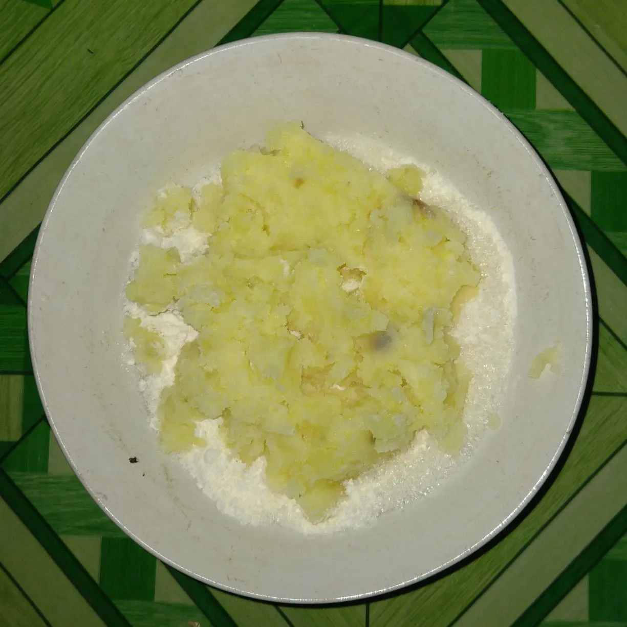 Step 3 Kue Lumpur Pandan Tanpa Telur
