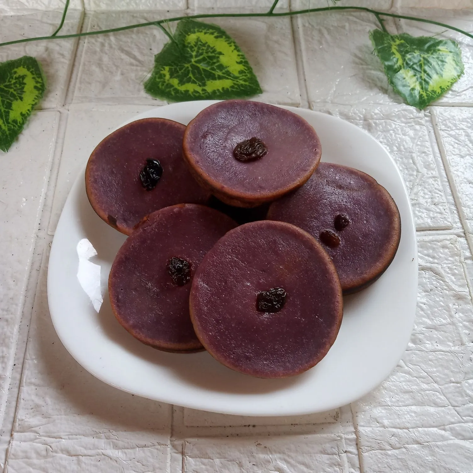 Step 7 Kue Lumpur Ubi Ungu