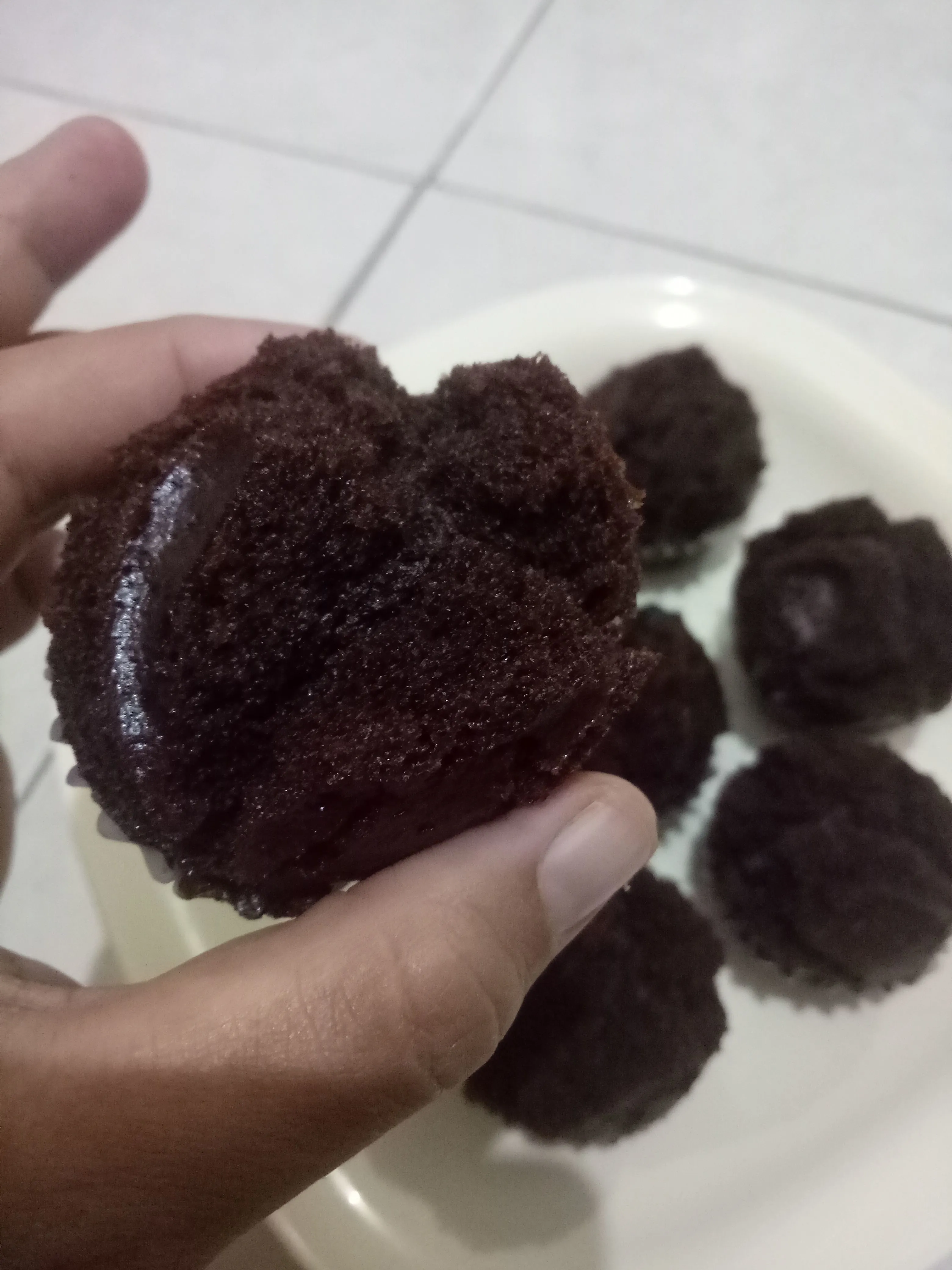 Step 7 Bolu Kukus Chocochip