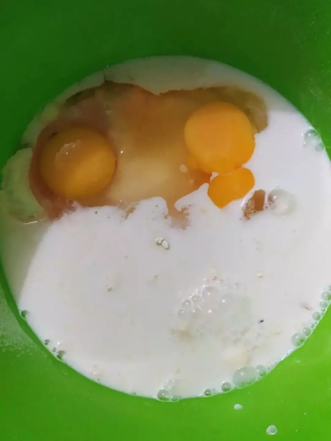 Step 1 Bolu Kukus Semangka