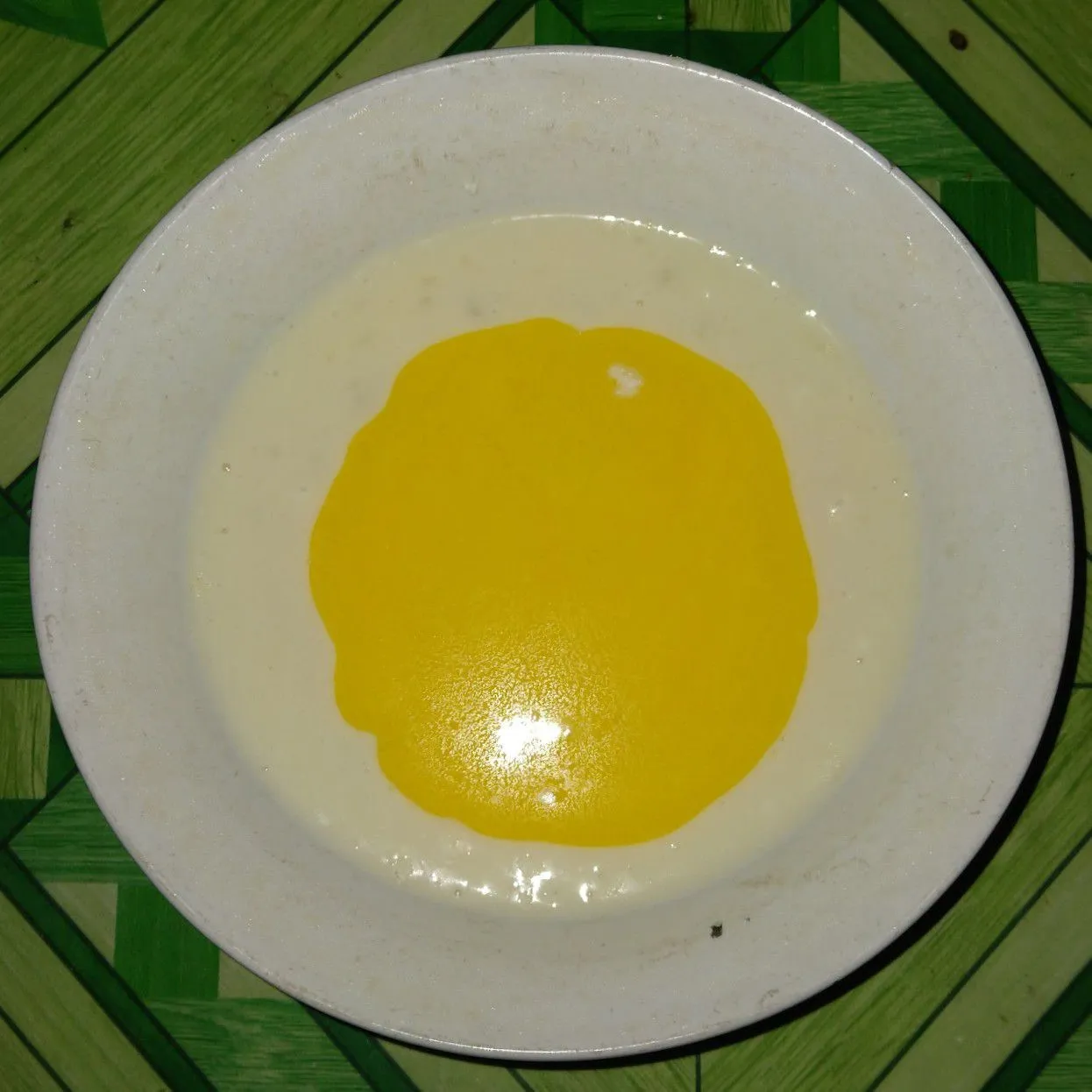 Step 4 Kue Lumpur Pandan Tanpa Telur