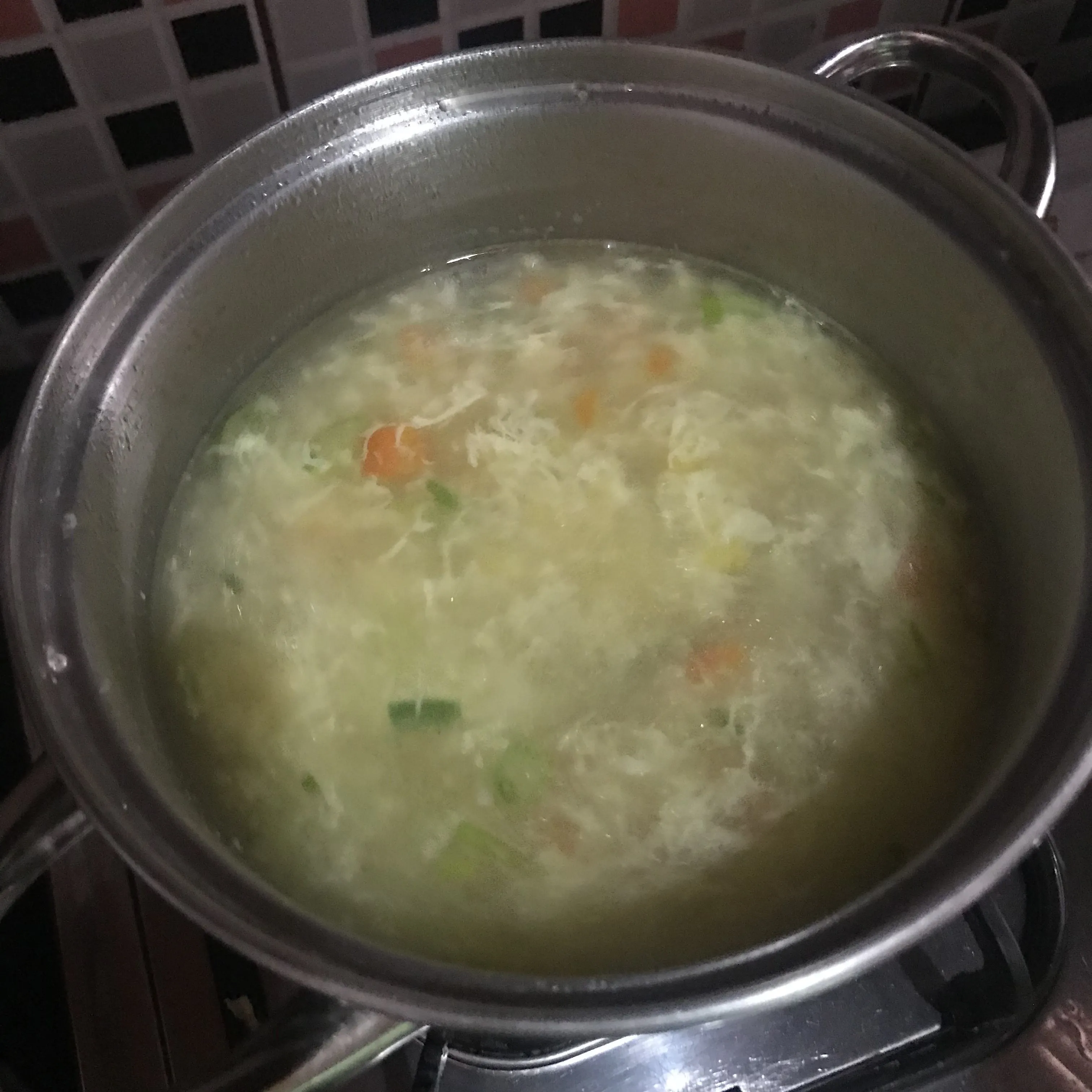 Step 5 sop jagung telur MPASI