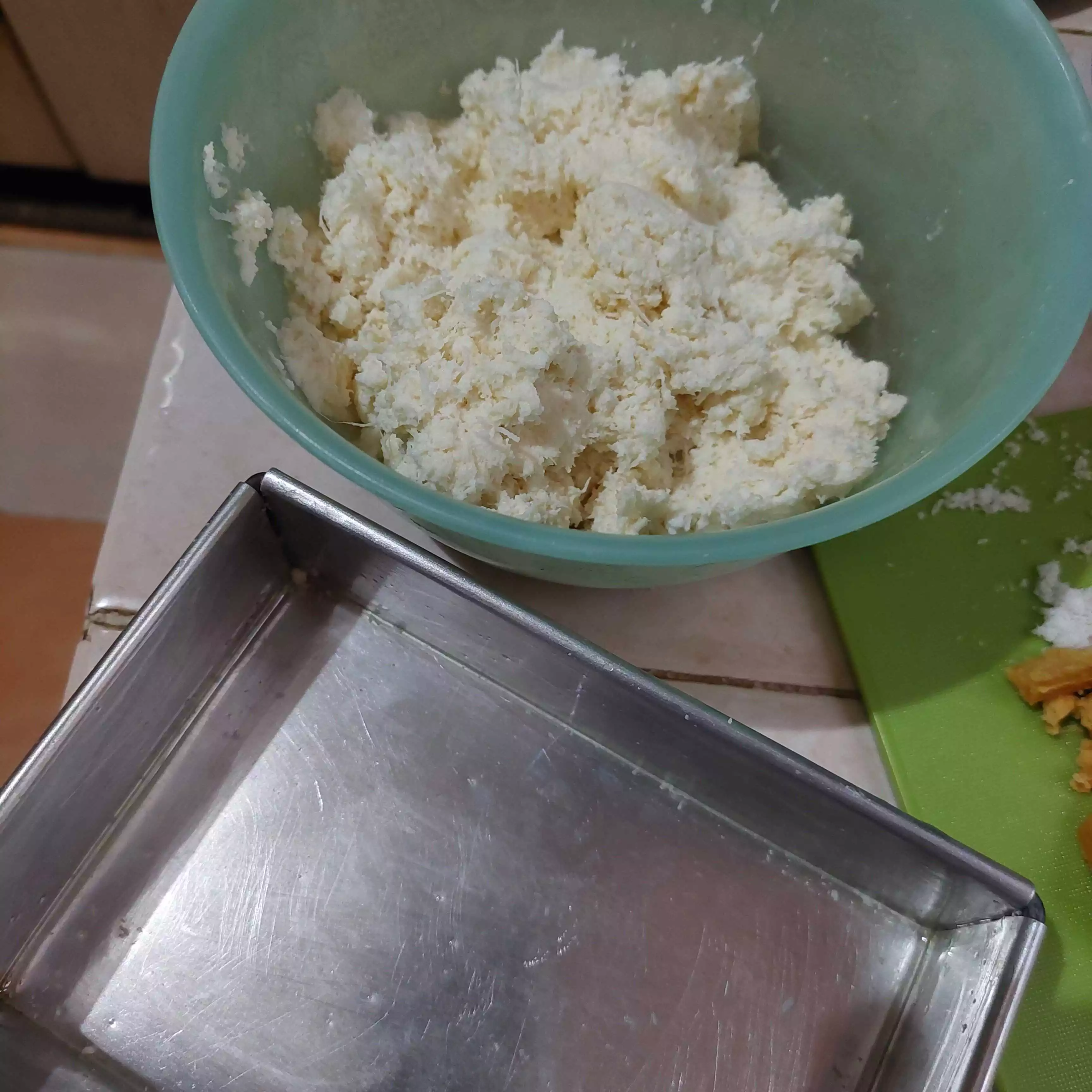 Step 3 Singkong Parut Lapis